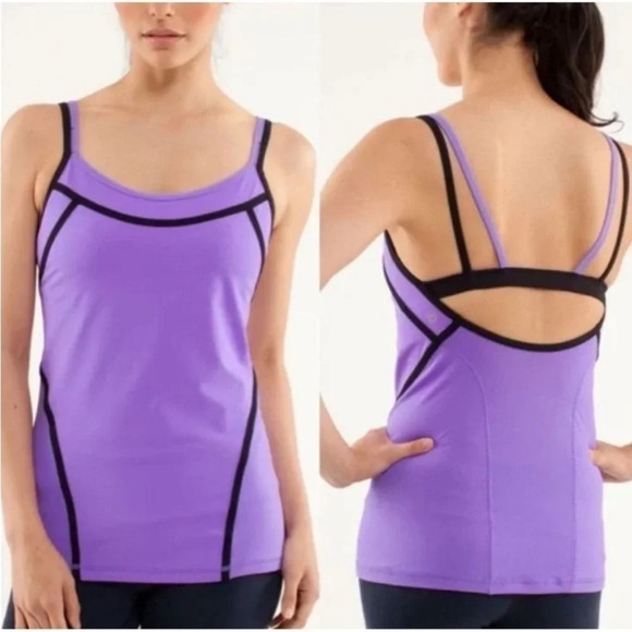 lululemon athletica Tops - Lululemon Power Purple Ignite Tank Top 4